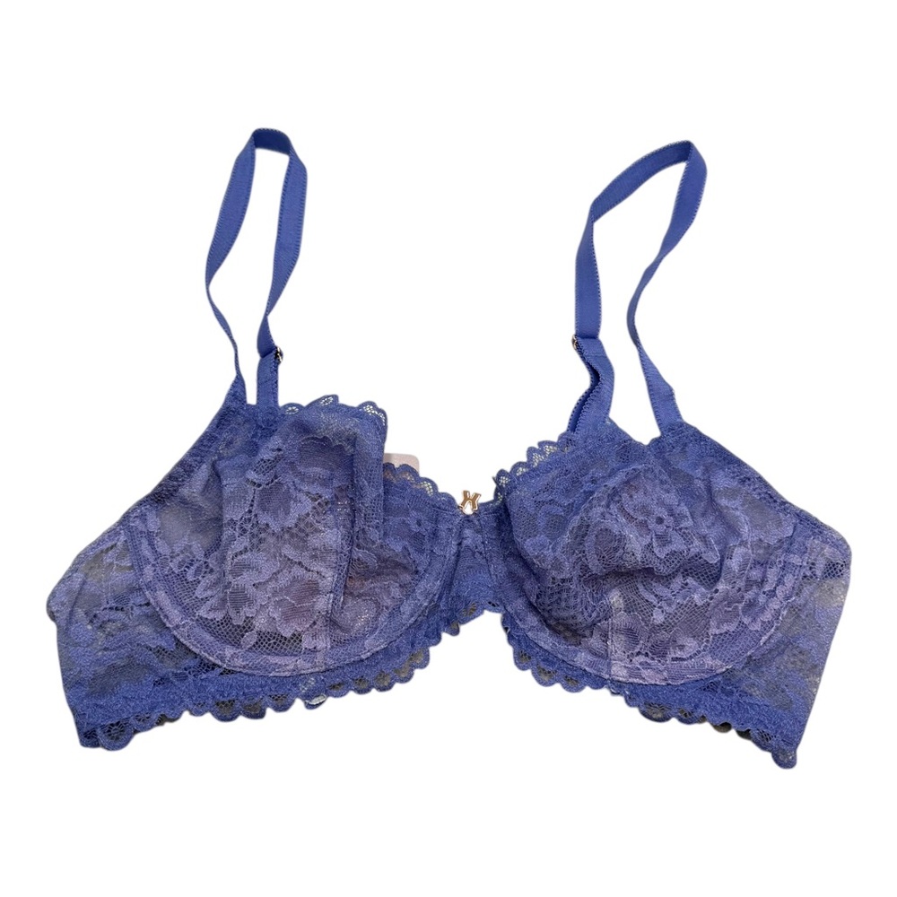 Savage Fenty | Purple‎ Ombre Lace Underwire Bra Size 32B